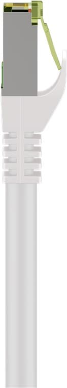 GHMT-certifierad CAT 8.1 patchkabel, S/FTP (PiMF), vit