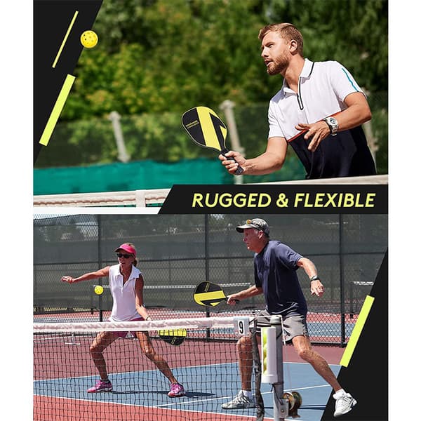 Pickleball-sæt - Glasfiberketsjere, bolde og taske 14#model