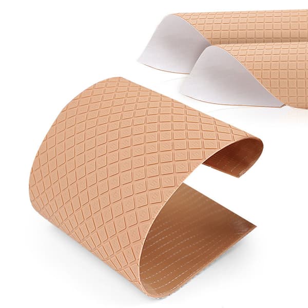 Diamond Grid Shoe Sole Protector Pads (2-pack) Khaki
