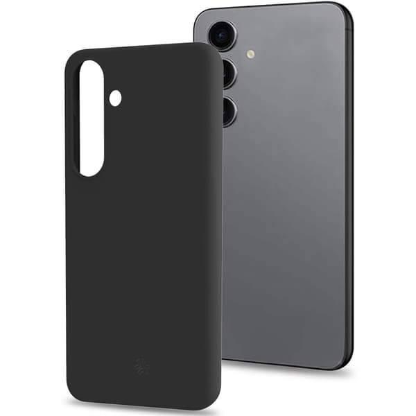Cromo Soft gummideksel Galaxy S24 5G Sort