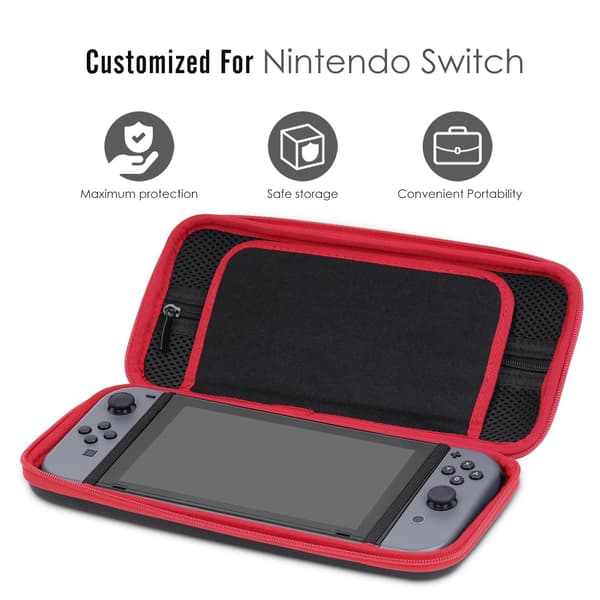 Støtsikker Nintendo Switch veske - Travel Case