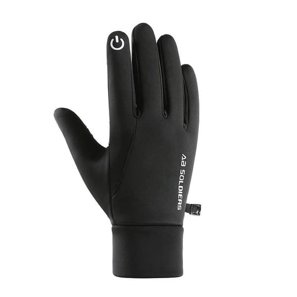Vinter Touchscreen-handsker - varme, vindtætte og vandtætte Black L