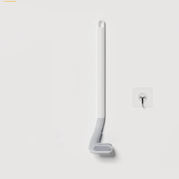 WC-harja golfpäällä, pitkä kahva White