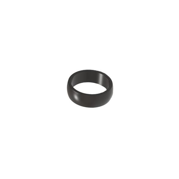 Universal silikone ring til beskyttelse af originale ringe Black 10#26.4*8mm