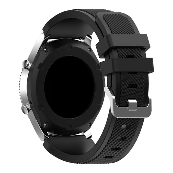 Samsung Gear S3 Frontier / Classic armbånd - sort