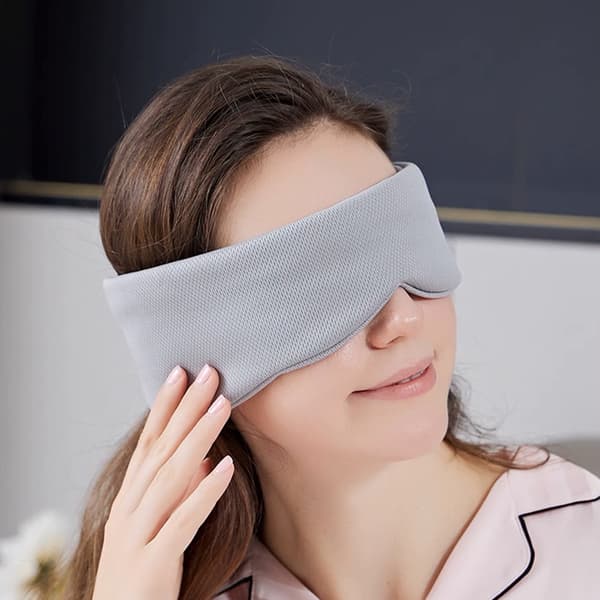 Fulddækkende søvnmaske til øjne og ører Grey
