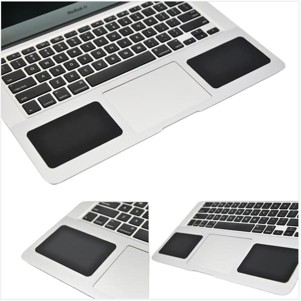 Komfortabel håndleddsstøttepute i silikon for MacBook Black
