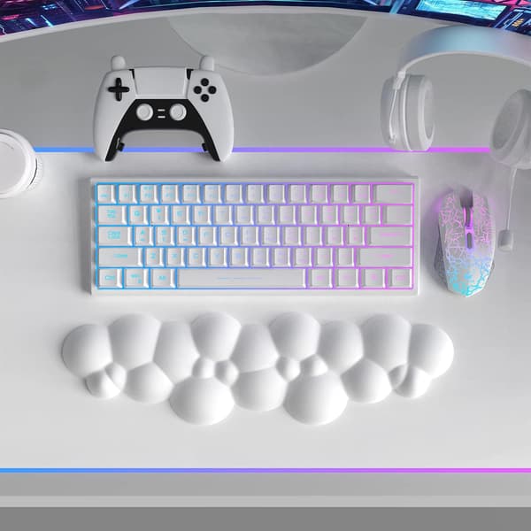 Håndleddsstøtte for tastatur White