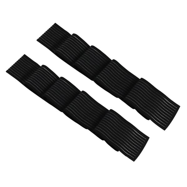 Svart bröstbinder - 2-pack