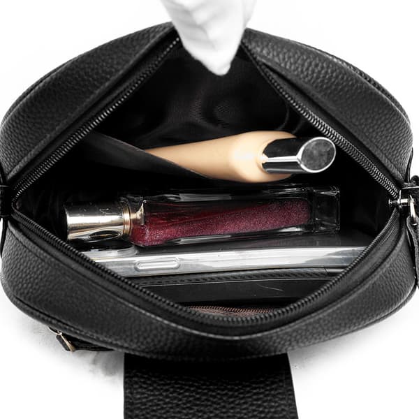 Ægte læder Shell taske Crossbody pung til kvinder