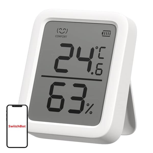 Lämpömittari ja kosteusmittari SwitchBot Thermometer and Hygrometer Plus