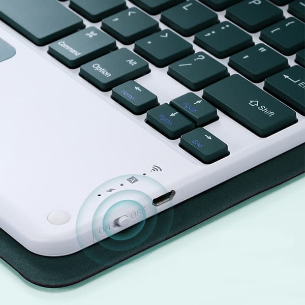 Bluetooth-tastatur og -mus til Samsung Galaxy Tab