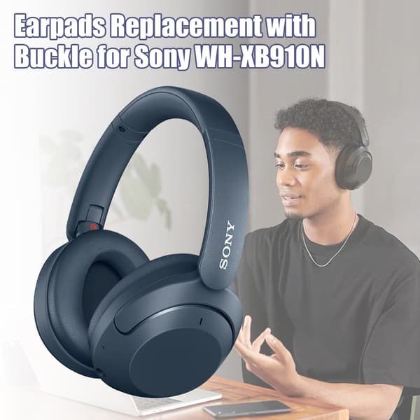 Ørepuder til Sony WH-XB910N Blue