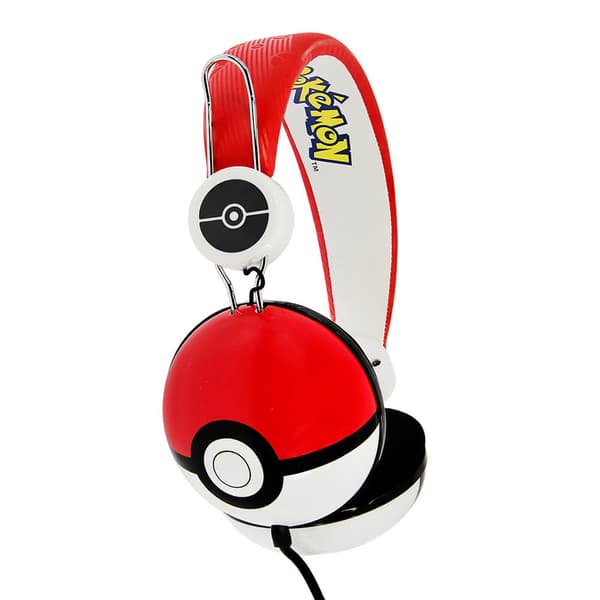 Headphone Pokeball  Wired On-Ear 90dB Dome