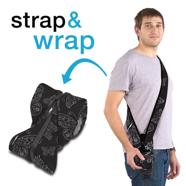 mera Wrap/Rem 90 DSLR Royal Wings Sort/Hvid