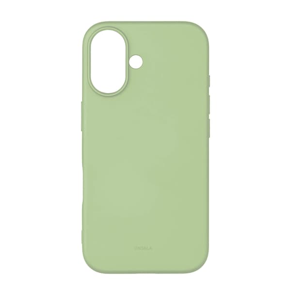 Mobilcover med Silikone Feel Lime - iPhone 16