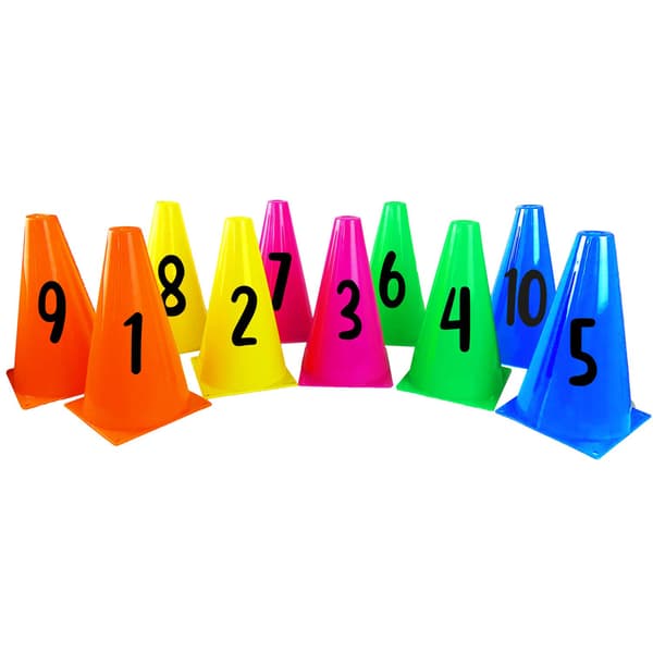 Sifferkoner 23 cm - Set 1-10