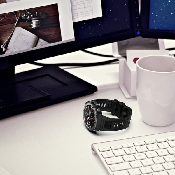 Silikone urrem til Amazfit T-Rex 3 Black