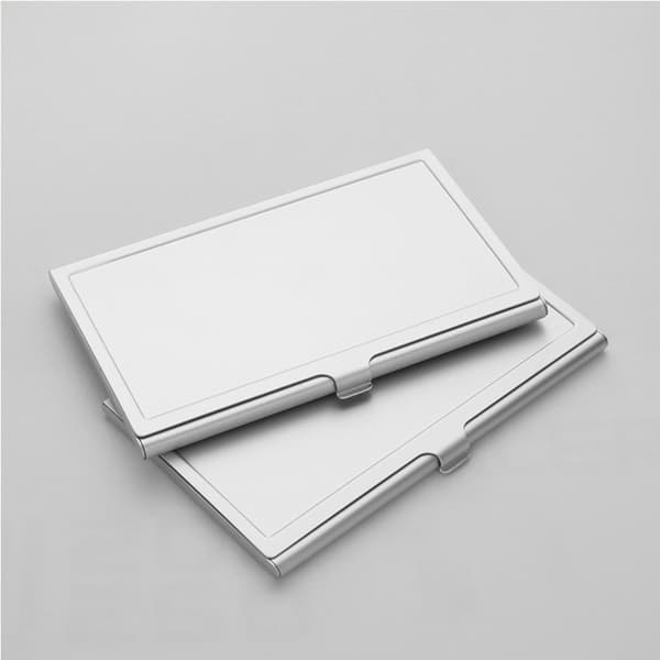 Elegant sigarettetui - Fuktsikkert etui i rustfritt stål Silver