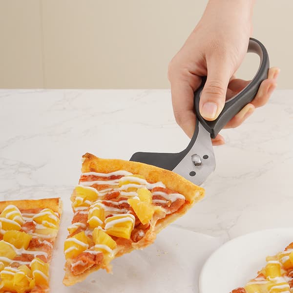 Pizzasax i Rostfritt stål med Spatel