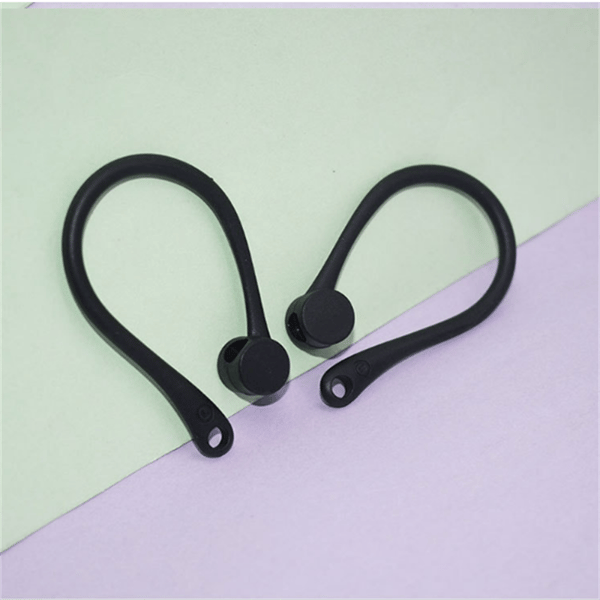 Silikon ørekroker til Apple AirPods 1/2/Pro Black