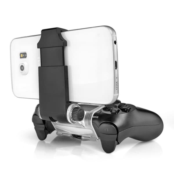 Säädettävä kiinnike PS4-käsiohjaimeen ja Android mobiililaitteisiin