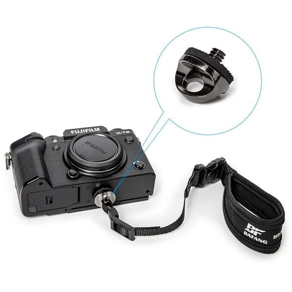 Kamera handledsrem för BFD-01A kameror Black