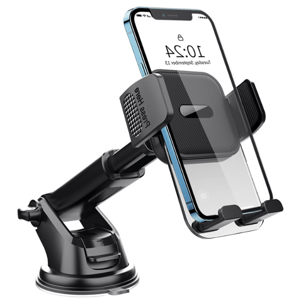 Mobilholder til instrumentbræt og luftventil Grey