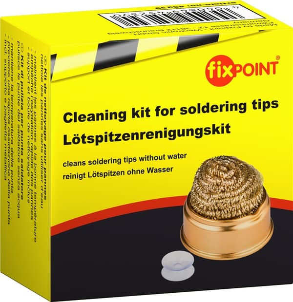 Rengjøringssett for loddespisser