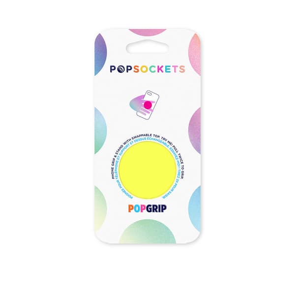 PopGrip Neon Jolt Yellow