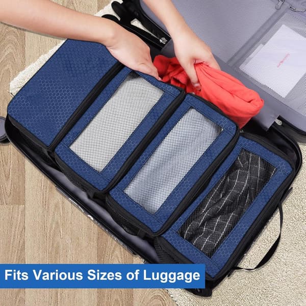 Foldable Travel Storage Bag Large Capacity Organizer Black