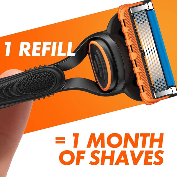 Fusion barberhøvel med 2 blader