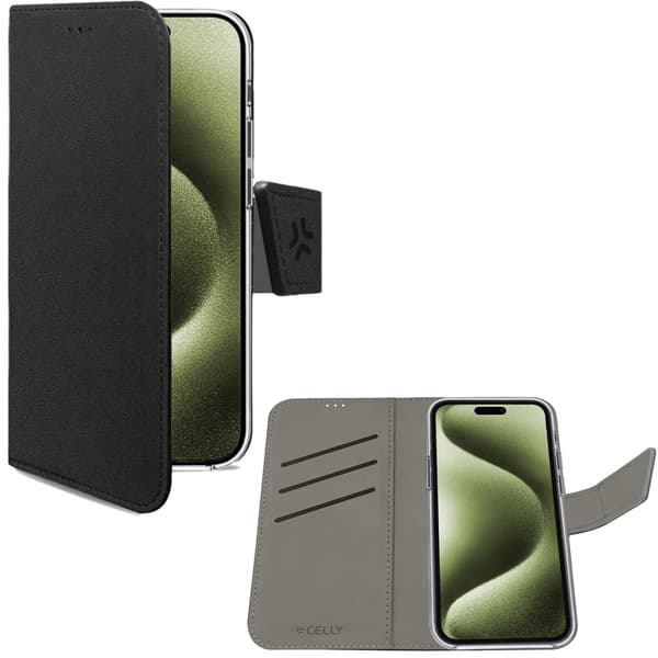 Wally Wallet Case iPhone 16 Sort