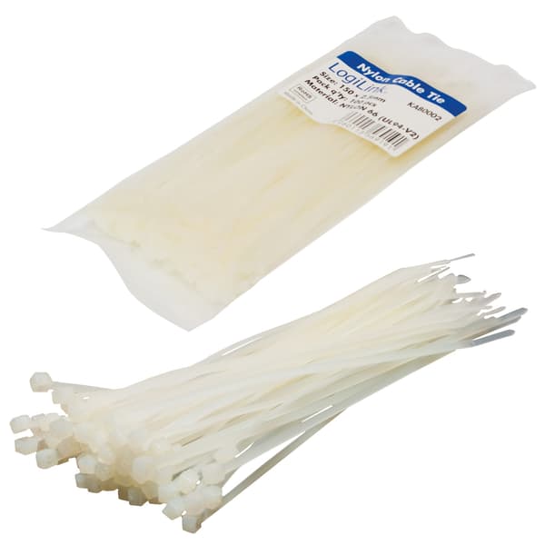 Kabelbindere 150x2,5mm 11kg 100 stk
