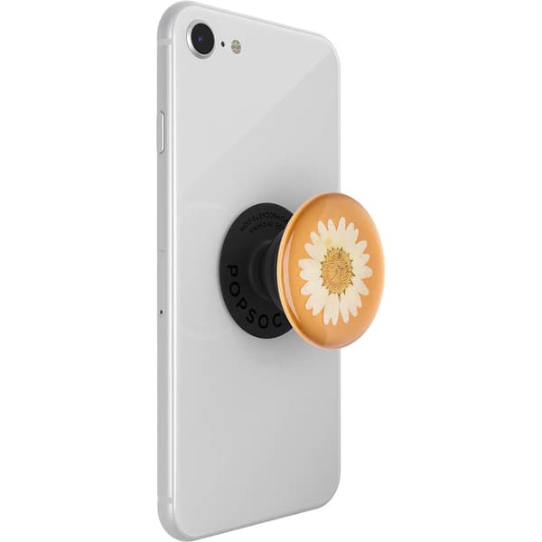PopGrip PREMIUM Pressed Flower White Daisy