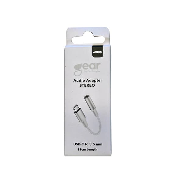 Adapter Audio USB-C til 3,5 mm Stereo White