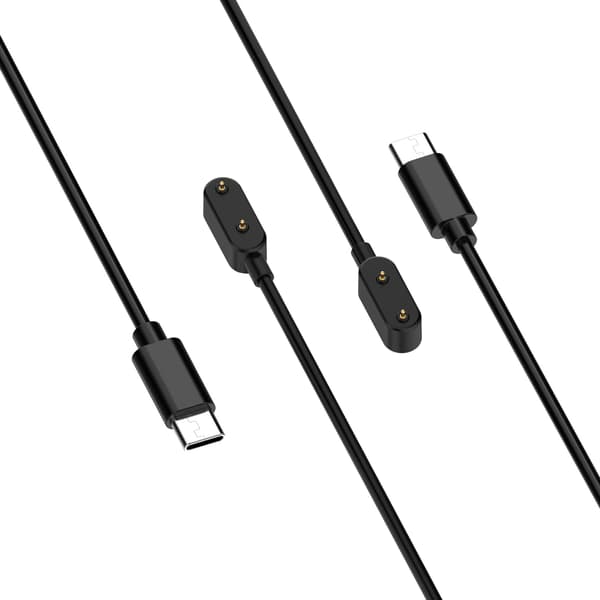 Effektiv oplader til Huawei Band 10 - 1m Type-C kabel Black