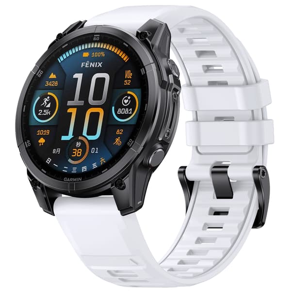 Garmin Fenix 8 Quick Release Strap White 51MM
