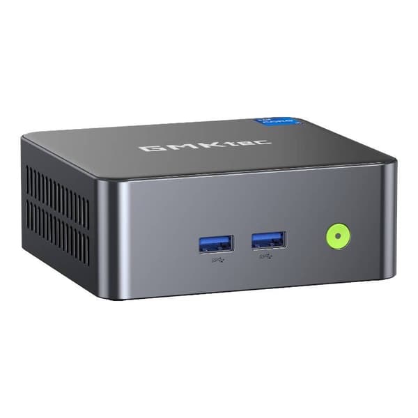 MINI-PC GMKtec M3 Intel i5-12450H 32 Gt RAM + 1 Tt musta