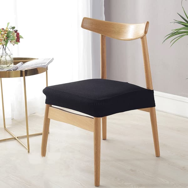 Joustava tuolinpäällinen Black