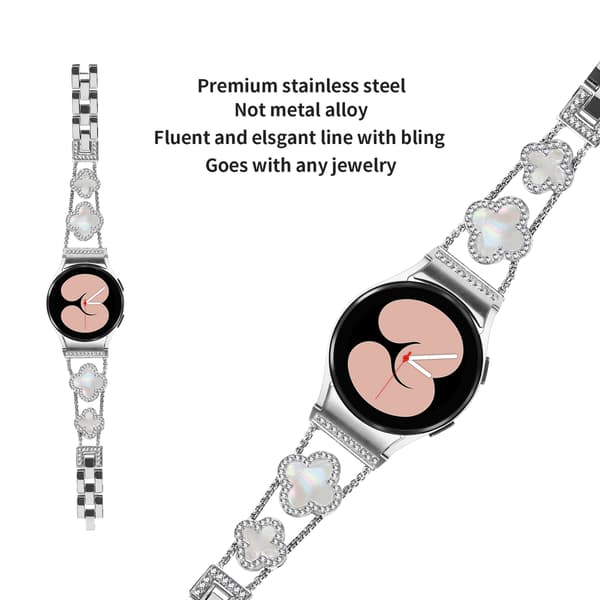 Urrem til Samsung Galaxy Watch 4/5/6 Silver