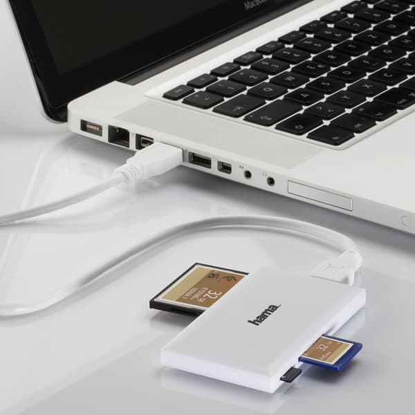 Kortleser USB 3.0 Multi SD/Micro/CF/MS Vit