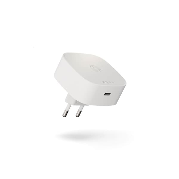 Ladeadapter Qi Trådløs Hvit