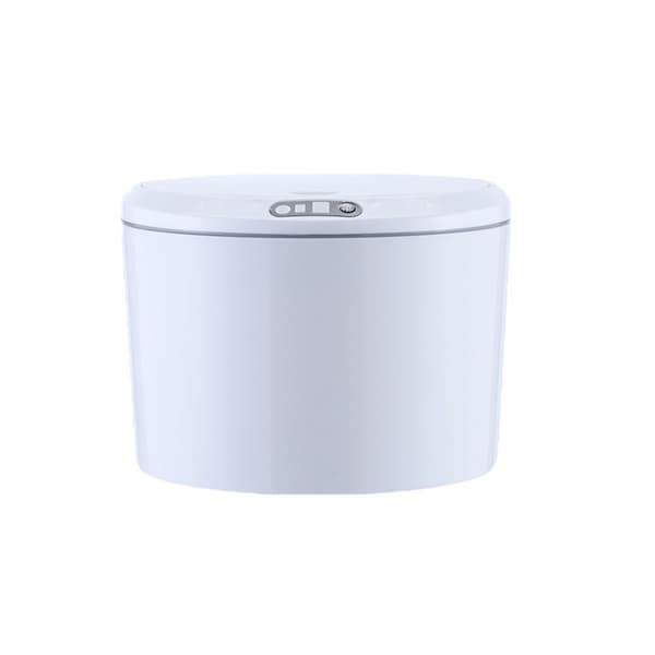 Smart Søppelbøtte for Skrivebord - USB Oppladbar, Berøringsfri & Luktforsegling
