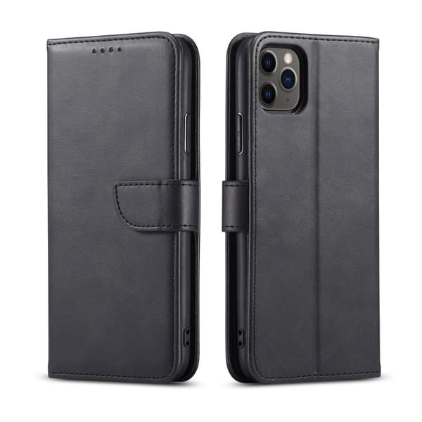 Mobilcover iPhone 11 med kortrum Sort