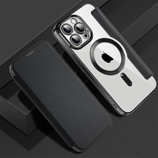 Magnetisk flippdeksel til iPhone 14 Pro med kortholder iPhone 14 Pro