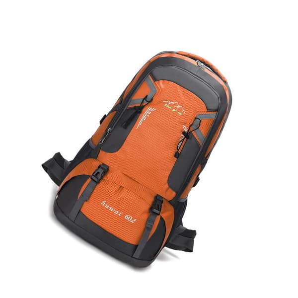 60L Ryggsäck för Bergsbestigning & Vandring Orange
