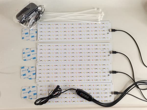 LED-valopaneeli kasveille - EU Plug Adapter