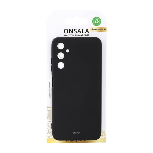 Backcover Sil Touch Samsung A05s 4G Black
