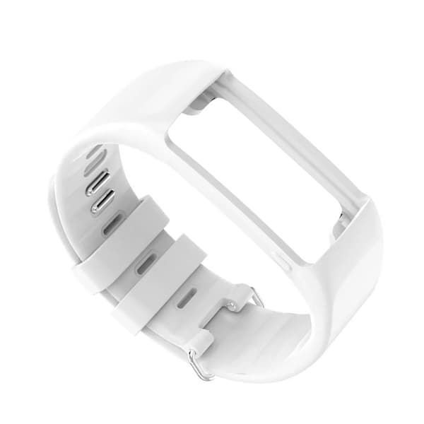 Silikon Erstatningsrem for Polar A360 A370 White